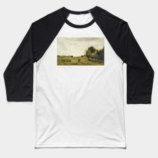 View near Epernon by Jean-Baptiste-Camille Corot Baseball T-Shirt